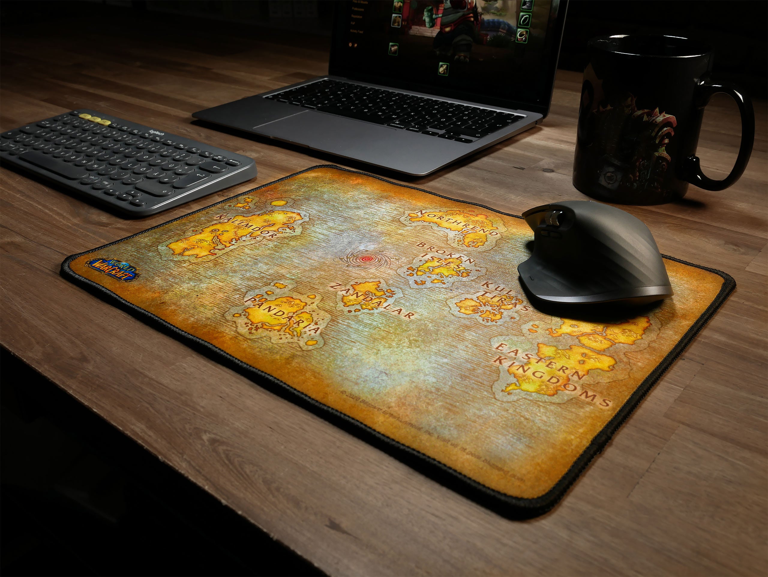 Produktbild World of Warcraft - Map Mousepad