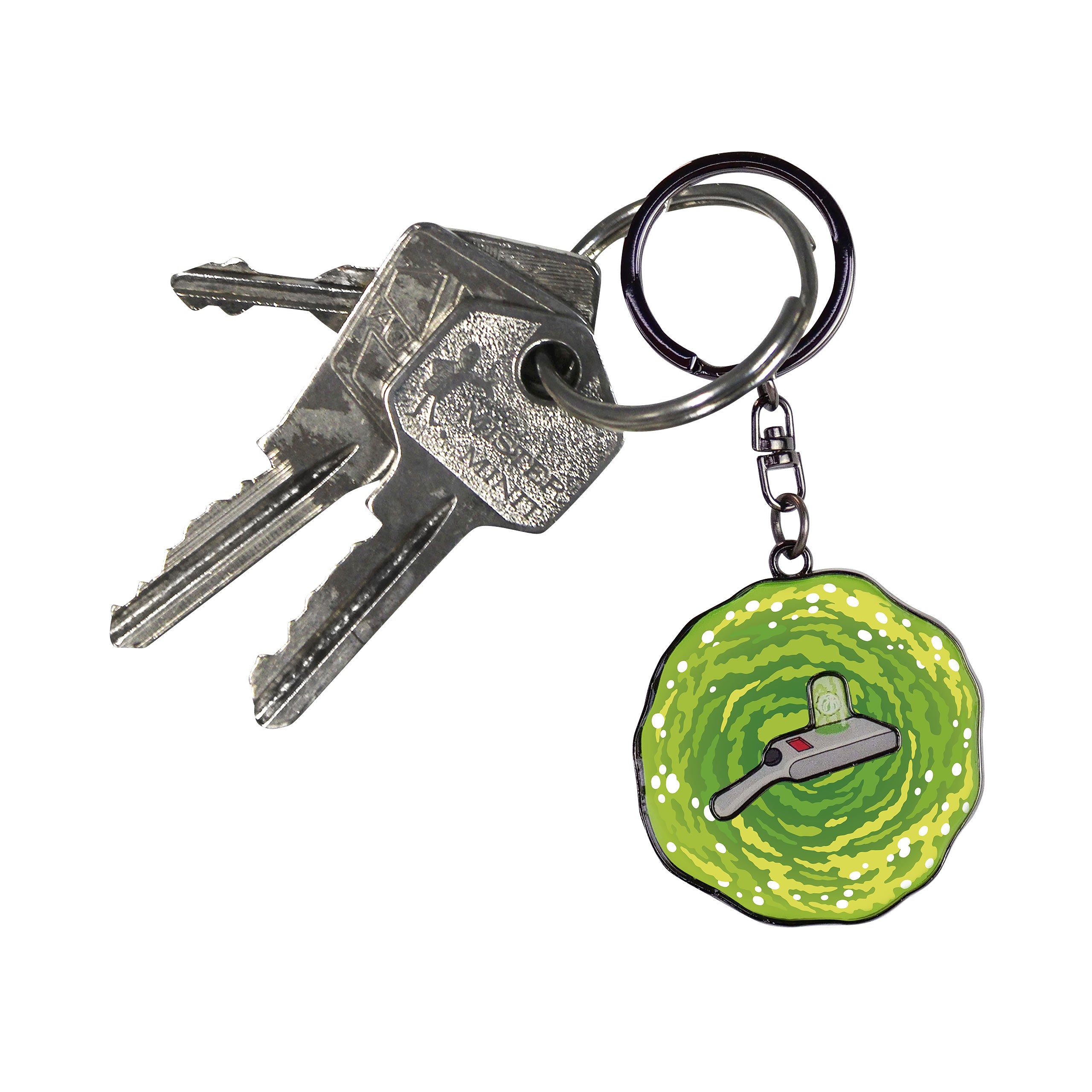 Productafbeelding Rick en Morty - Portal Gun Sleutelhanger