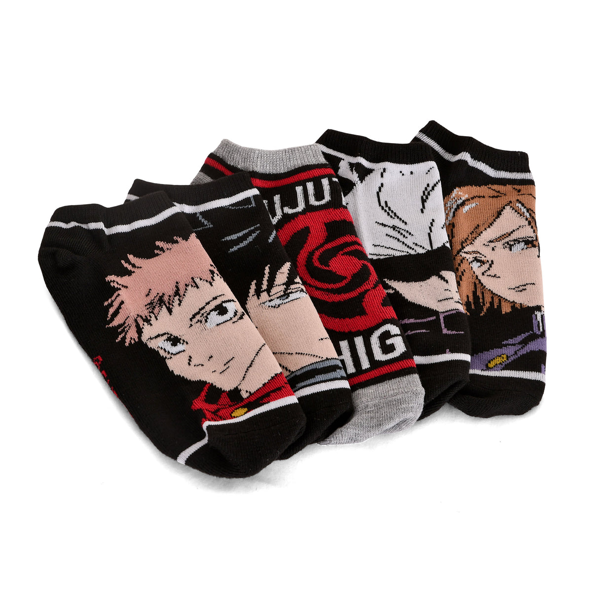 Productafbeelding Jujutsu Kaisen - Karakters Sokken 5-set