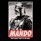 Image produit T-shirt Mando noir - Star Wars The Mandalorian
