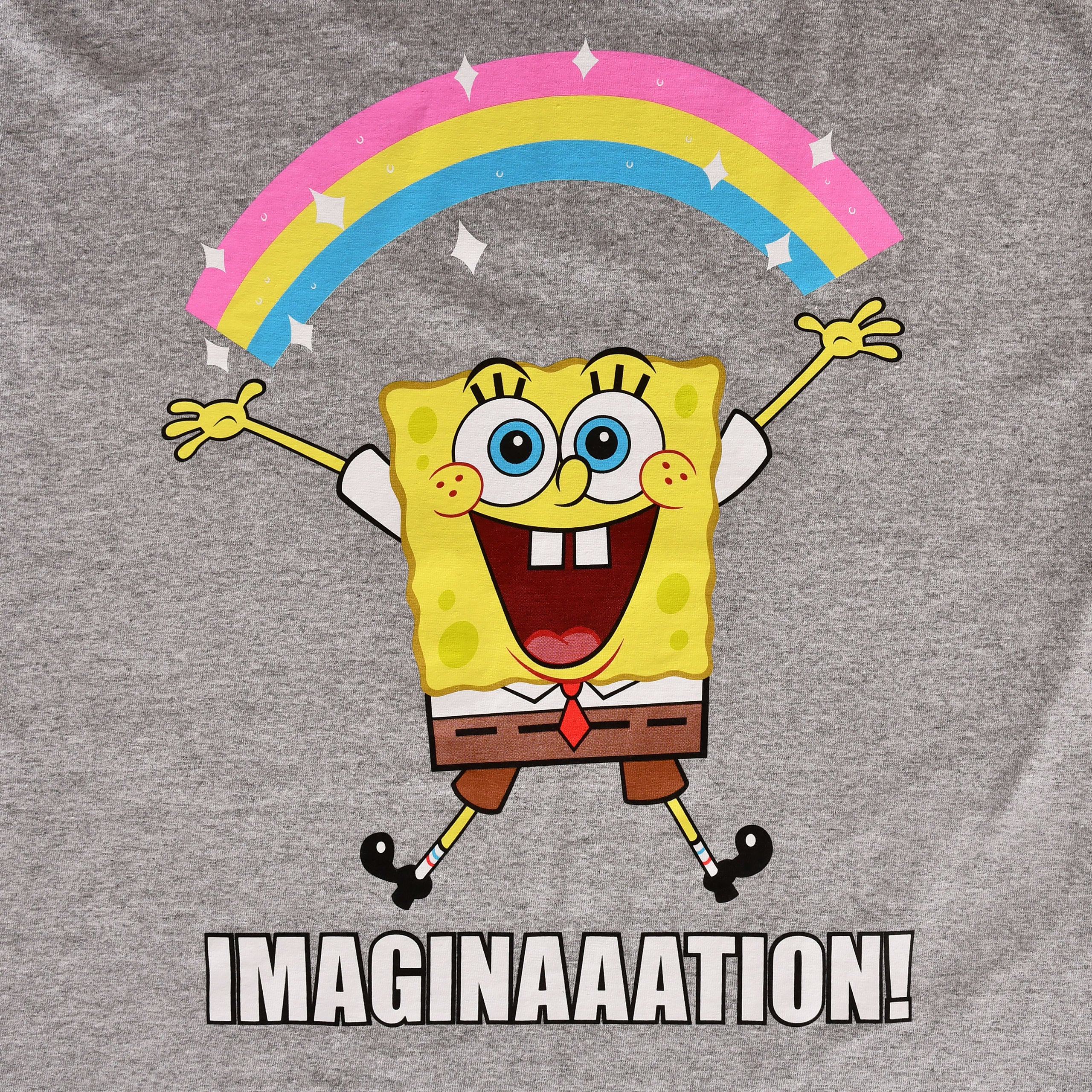 Image produit SpongeBob - Imaginaaation! T-Shirt gris