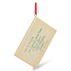 Produktbild Harry Potter - Hogwarts Brief Weihnachtsbaum-Schmuck