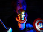 Image produit Iron Man - Réplique du casque Mark VII Collection Musée Marvel