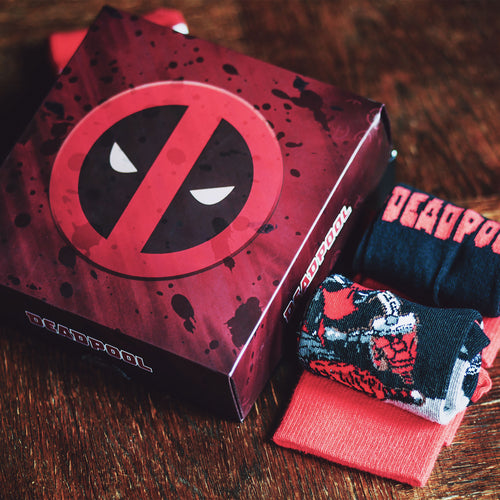 Productafbeelding Deadpool Sokken 3-pack