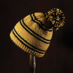 Produktbild Hufflepuff Bommelmütze Strick-Set - Harry Potter