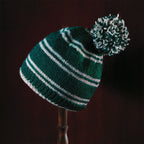 Image produit Kit de tricot bonnet à pompon Serpentard - Harry Potter
