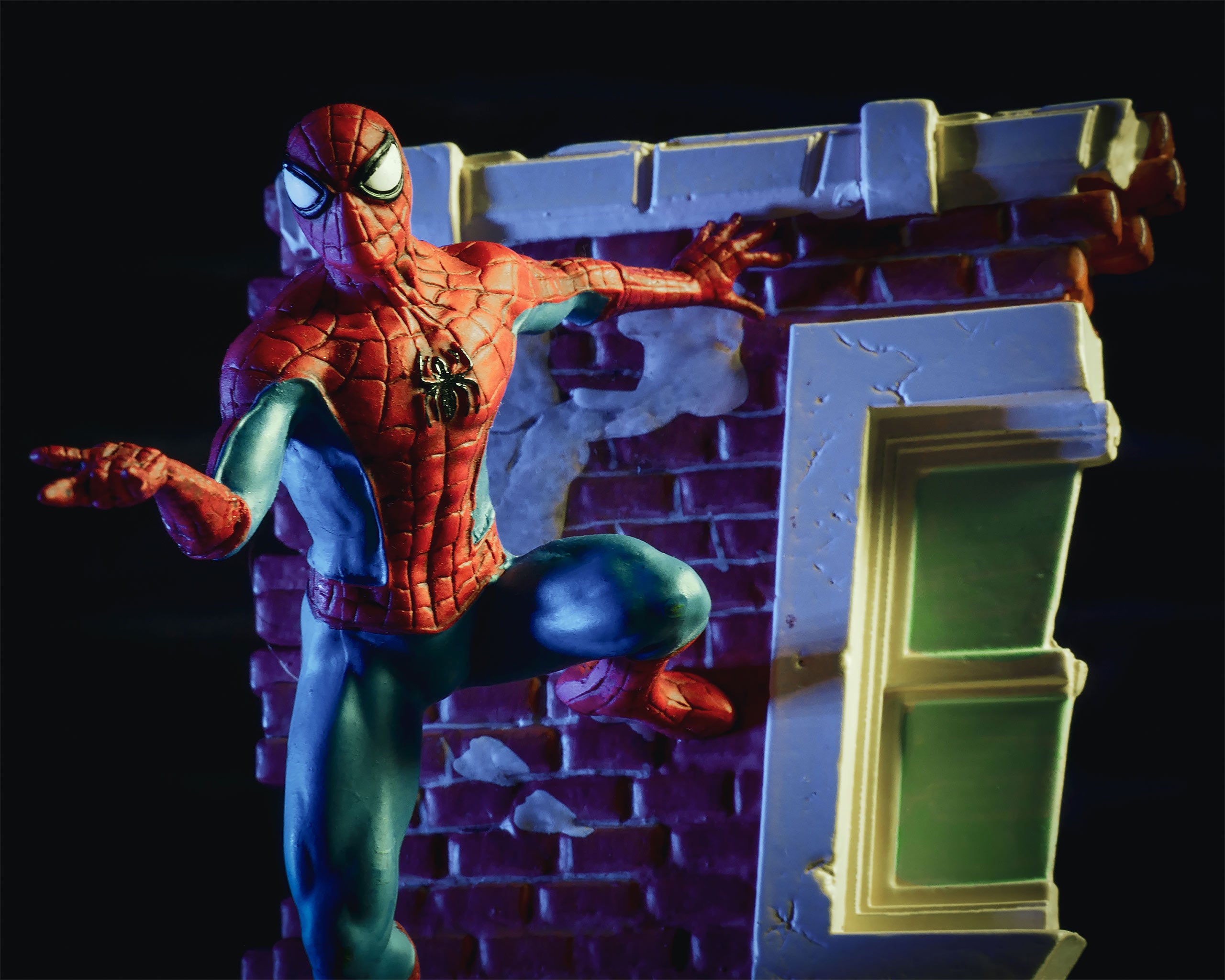 Productafbeelding Marvel - Spider-Man Diorama Schaal 1:16