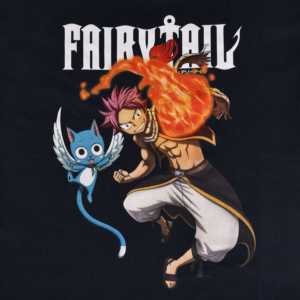 Produktbild Fairy Tail - Natsu und Happy T-Shirt blau