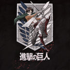 Produktbild Attack on Titan - Eren Survey Corps T-Shirt schwarz