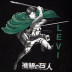Productafbeelding Attack on Titan - Levi T-Shirt zwart