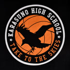 Produktbild Haikyu!! - Karasuno High School T-Shirt schwarz