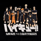 Image produit Haikyu!! - T-shirt Characters noir