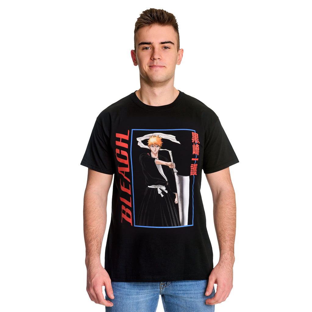 Image produit Bleach - T-Shirt Vintage Épée Noir