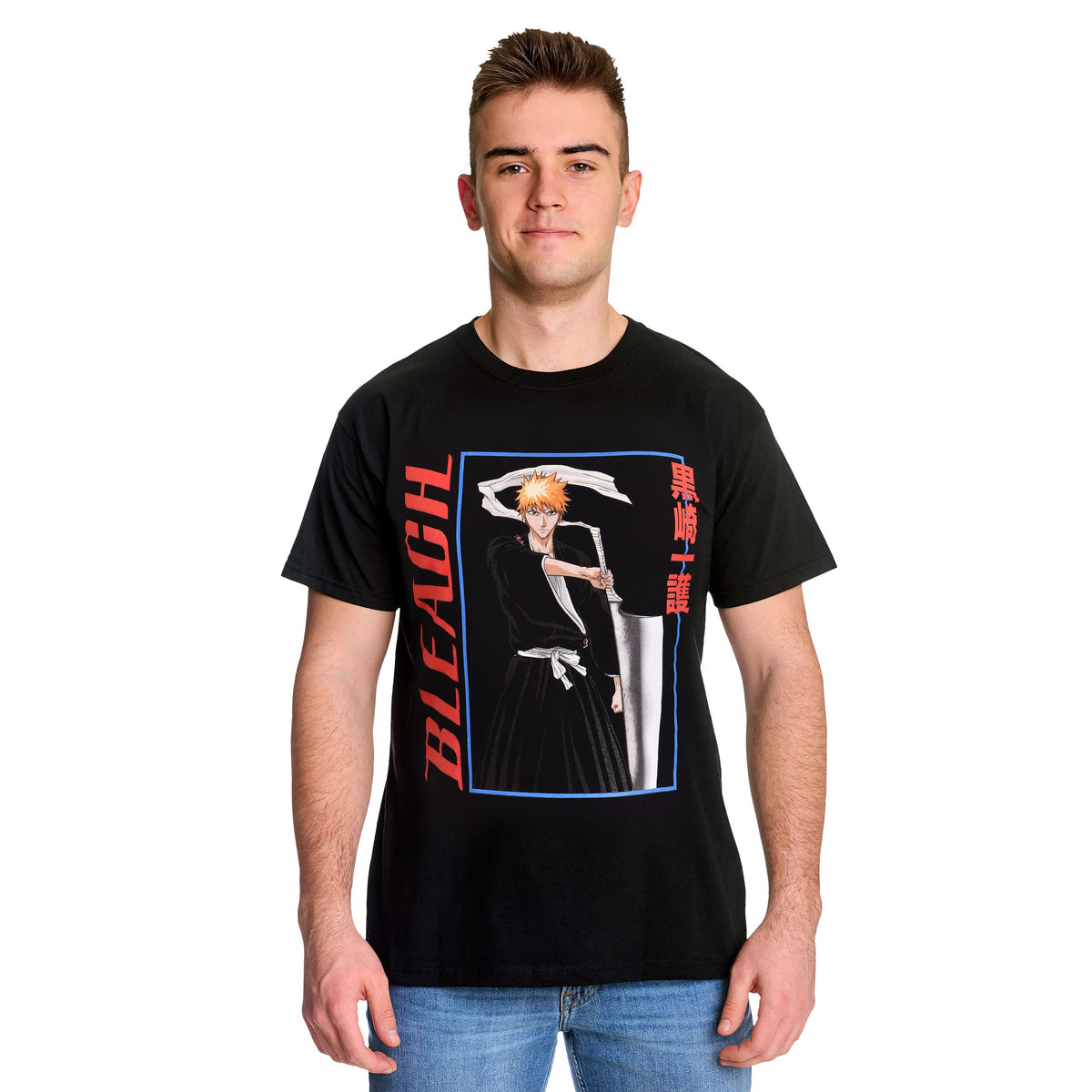 Image produit Bleach - T-Shirt Vintage Épée Noir