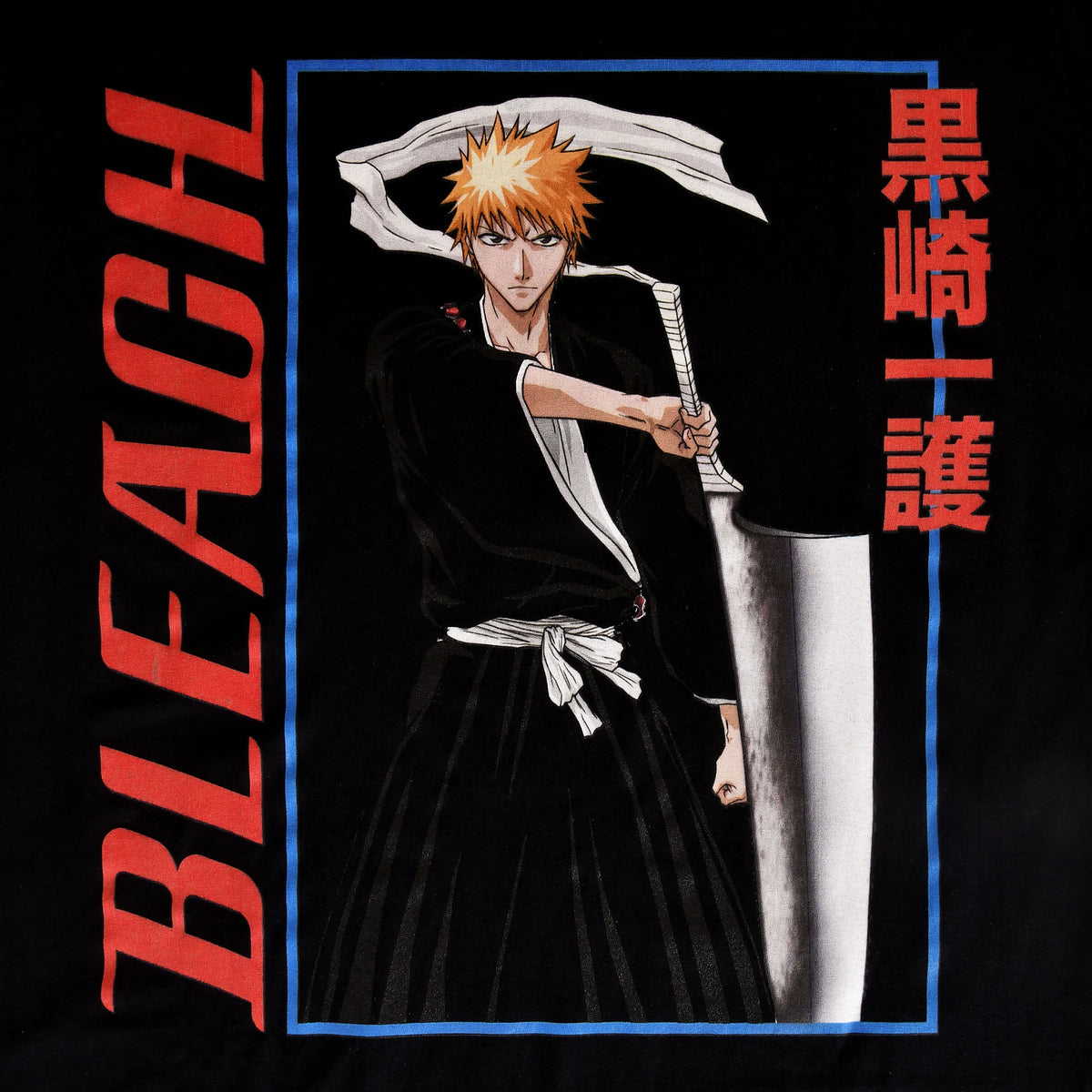 Image produit Bleach - T-Shirt Vintage Épée Noir