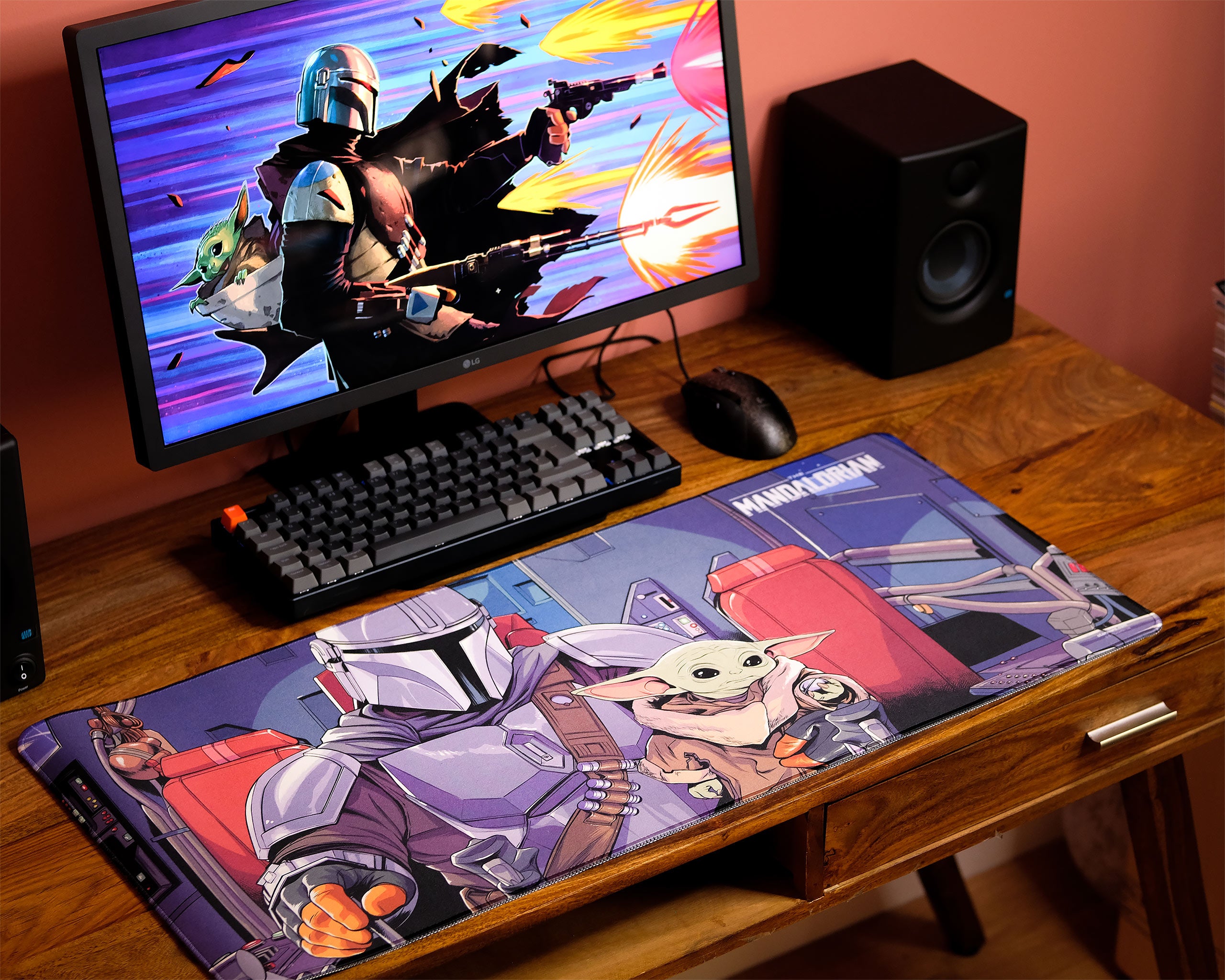 Produktbild The Mandalorian & Grogu Mousepad - Star Wars
