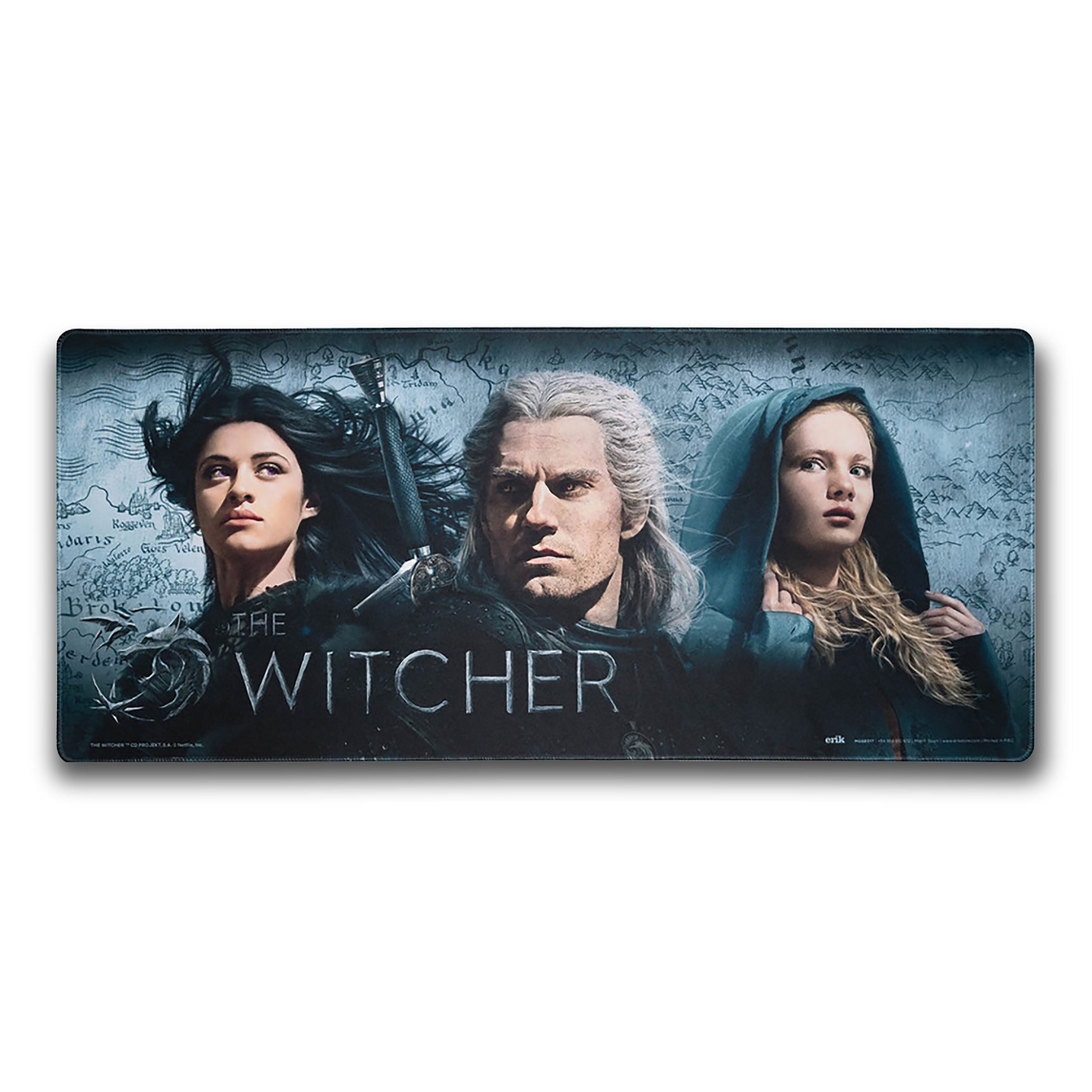 Productafbeelding Witcher - Geralt, Ciri en Yennefer Muismat