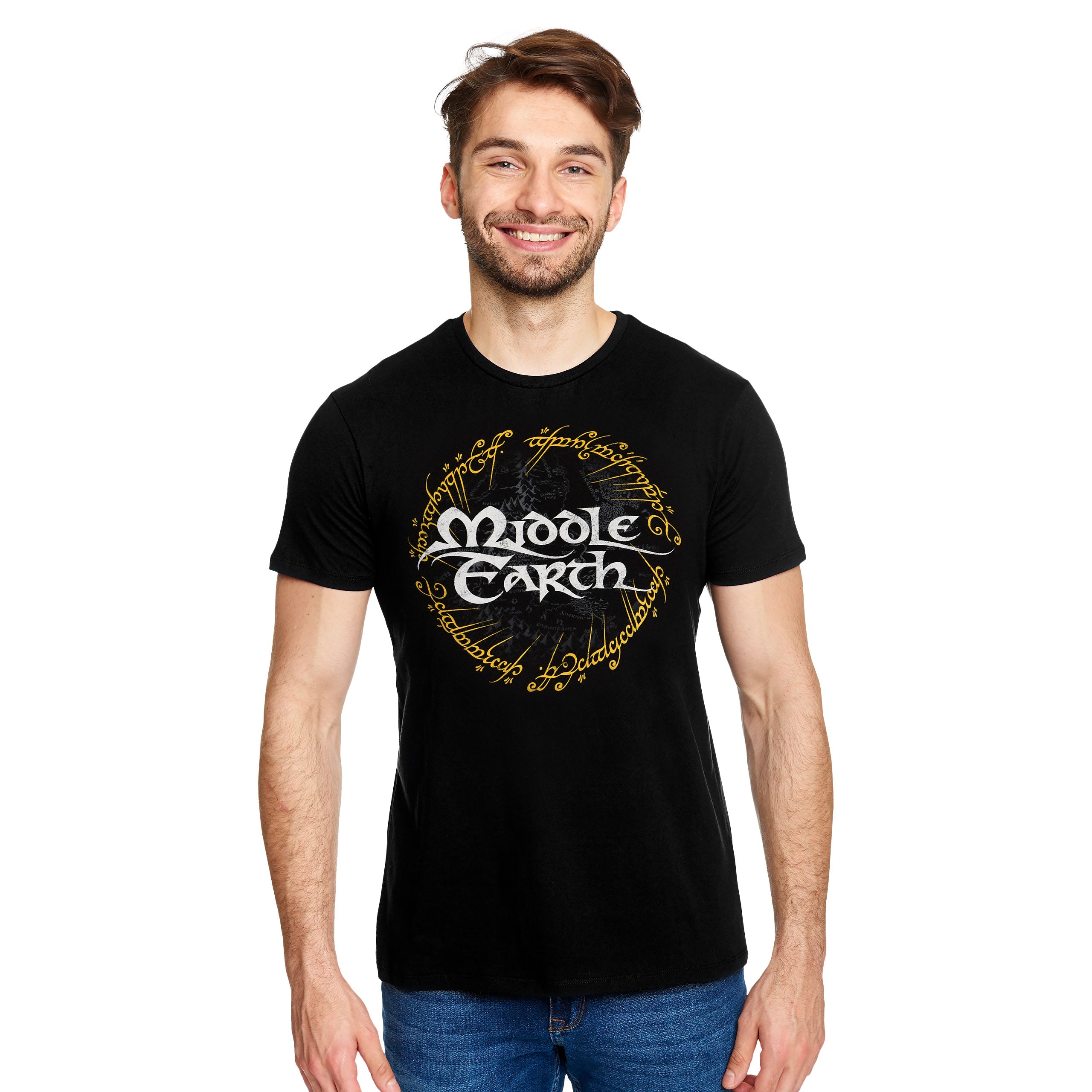 Produktbild Der Herr der Ringe - Mittelerde T-Shirt schwarz