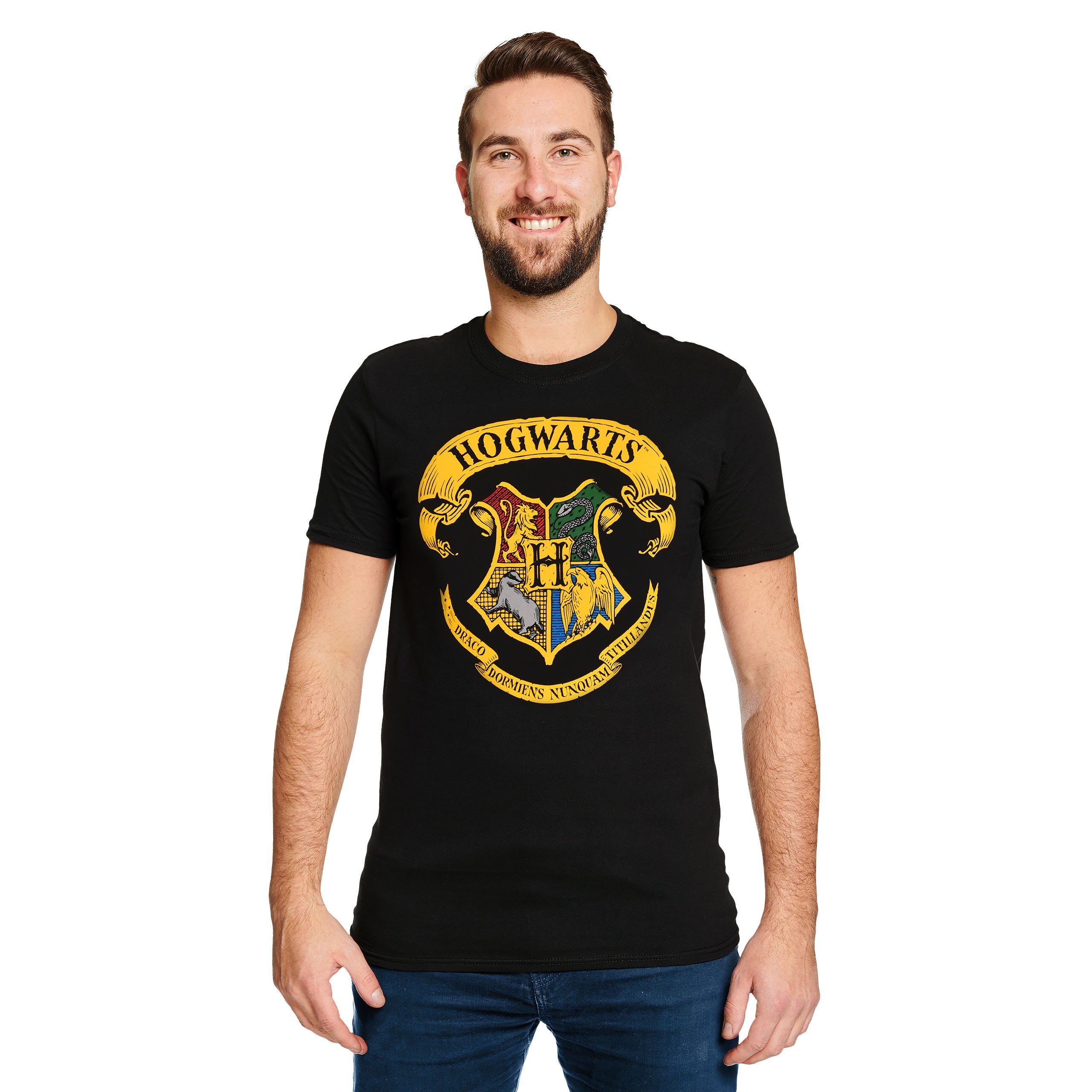 Product image Harry Potter - Hogwarts Crest T-Shirt Black