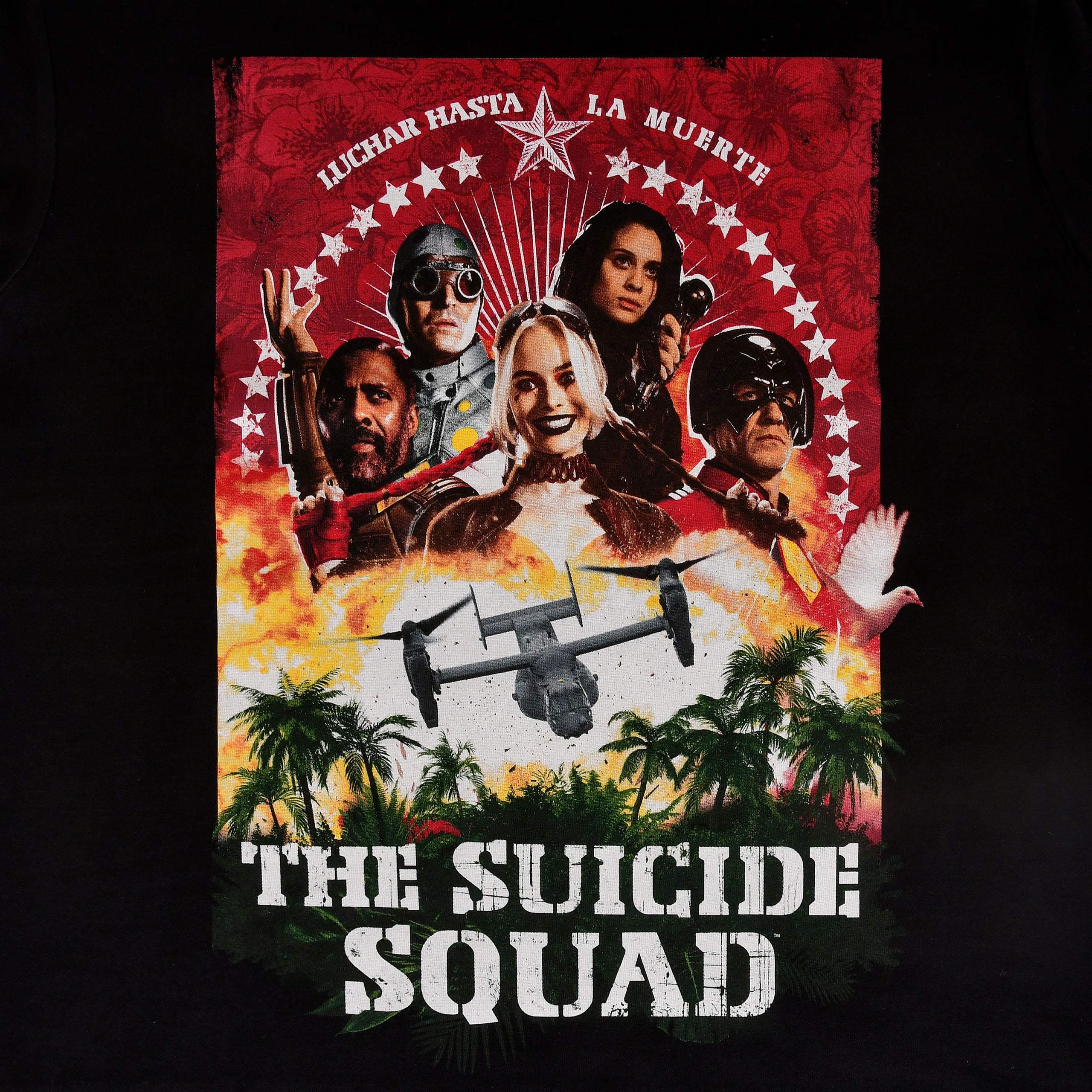 Image produit The Suicide Squad - T-Shirt Poster de Groupe noir