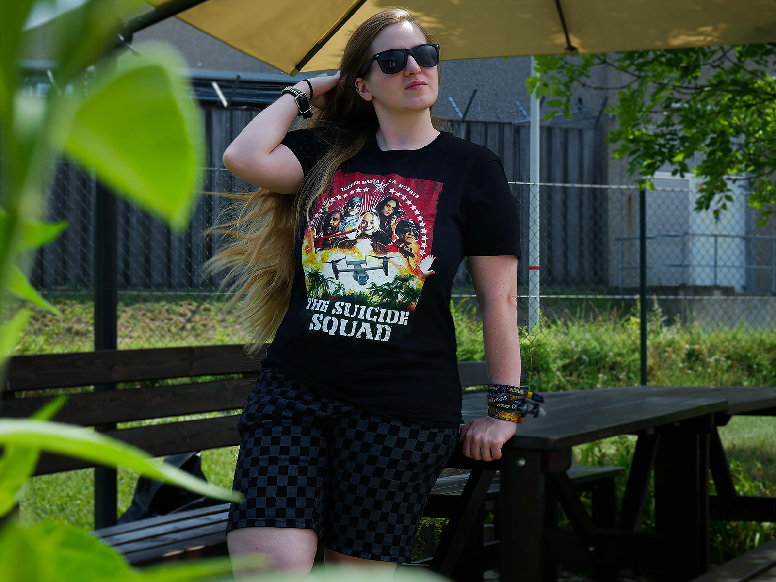 Image produit The Suicide Squad - T-Shirt Poster de Groupe noir