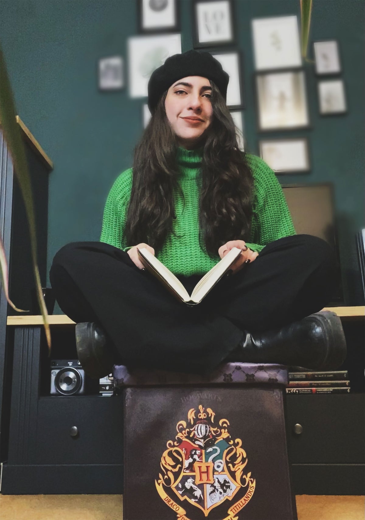 Productafbeelding Harry Potter - Hogwarts Kruk met opbergruimte