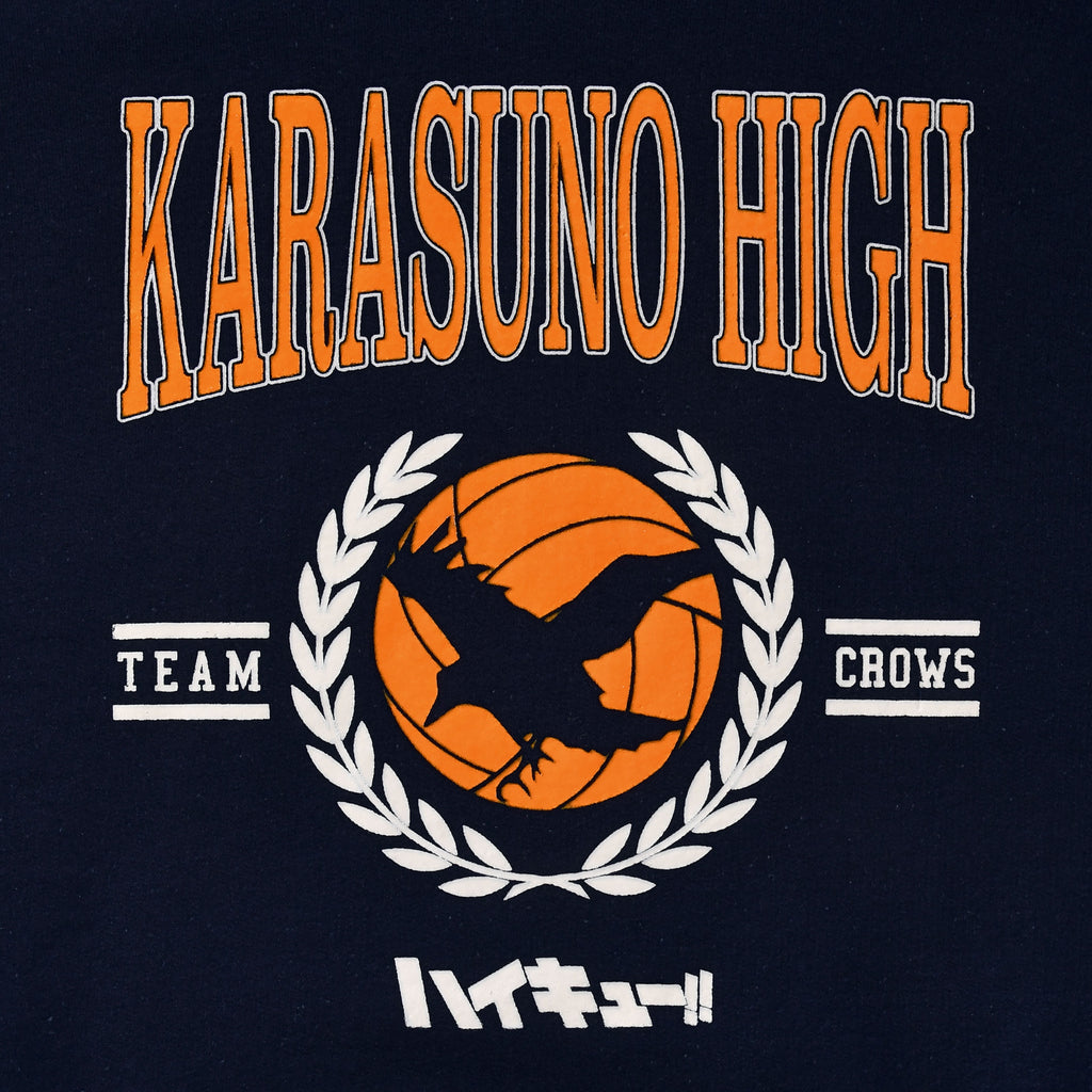 Produktbild Haikyu!! - Karasuno High Hoodie blau