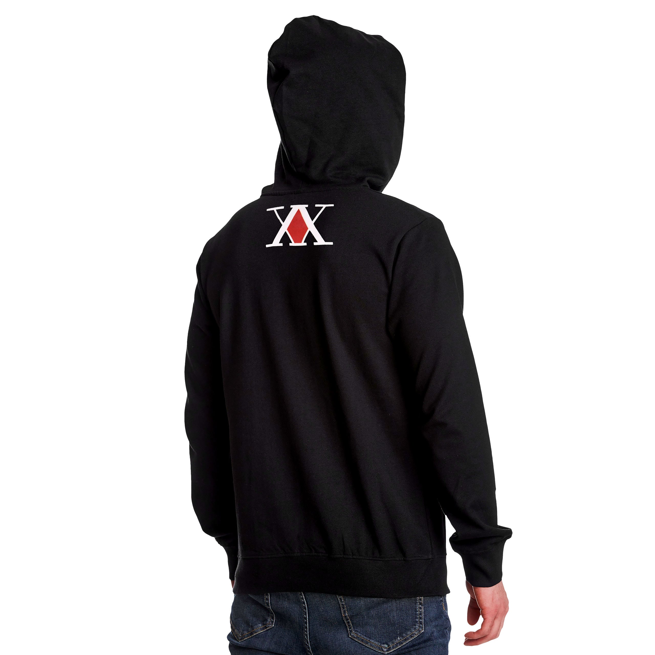 Productafbeelding Hunter x Hunter - Gon & Group Hoodie zwart