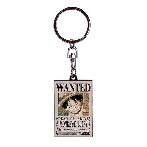 Productafbeelding One Piece - Wanted Luffy Sleutelhanger