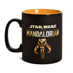 Productafbeelding Mando met Grogu thermo effect mok - Star Wars The Mandalorian