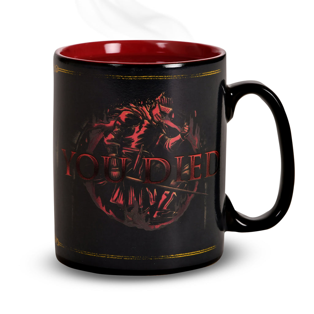 Produktbild Dark Souls - You Died Thermoeffekt Tasse