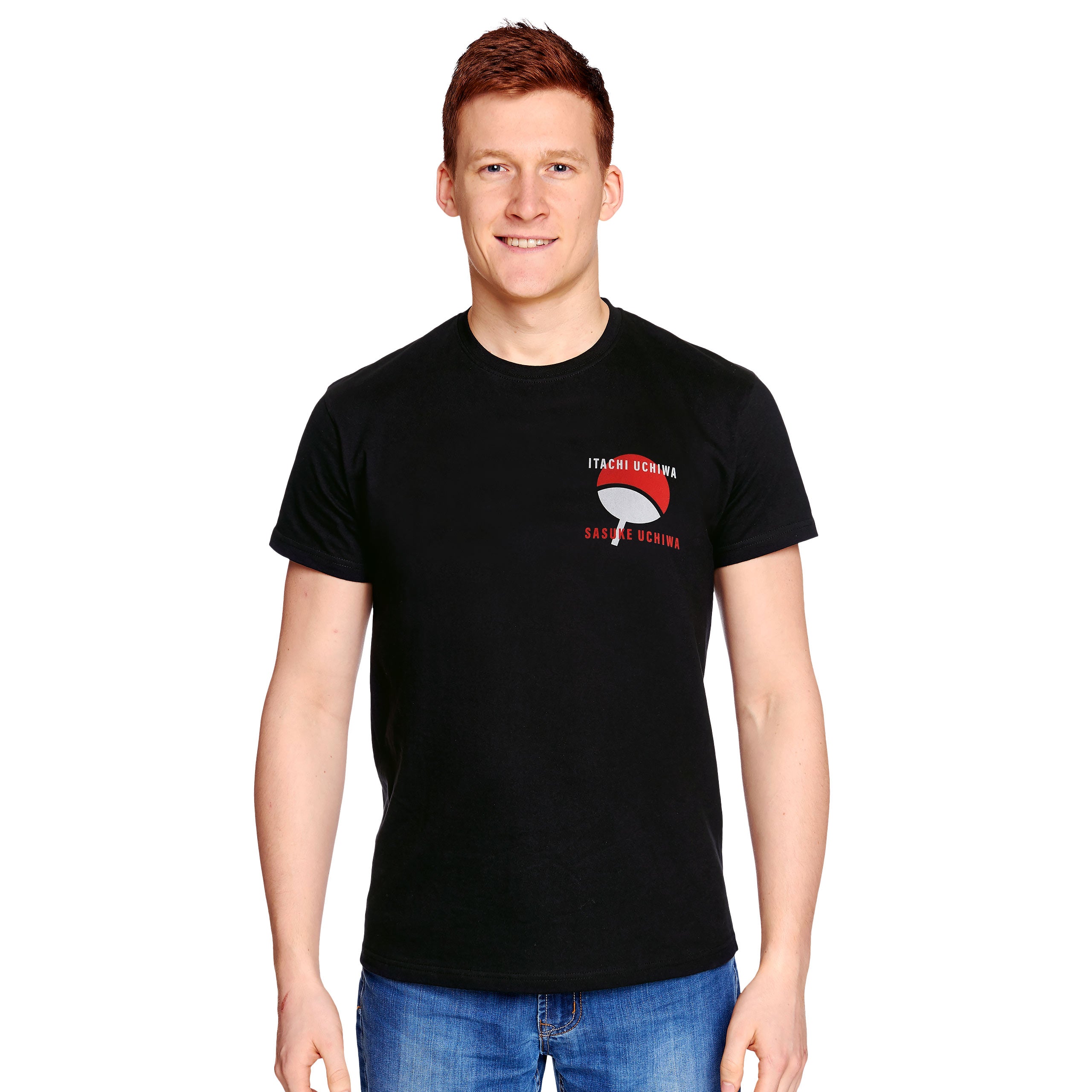 Productafbeelding Naruto - Sasuke en Itachi T-shirt zwart