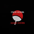 Productafbeelding Naruto - Sasuke en Itachi T-shirt zwart