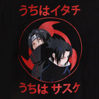 Productafbeelding Naruto - Sasuke en Itachi T-shirt zwart