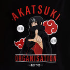 Produktbild Naruto - Akatsuki Organisation T-Shirt schwarz