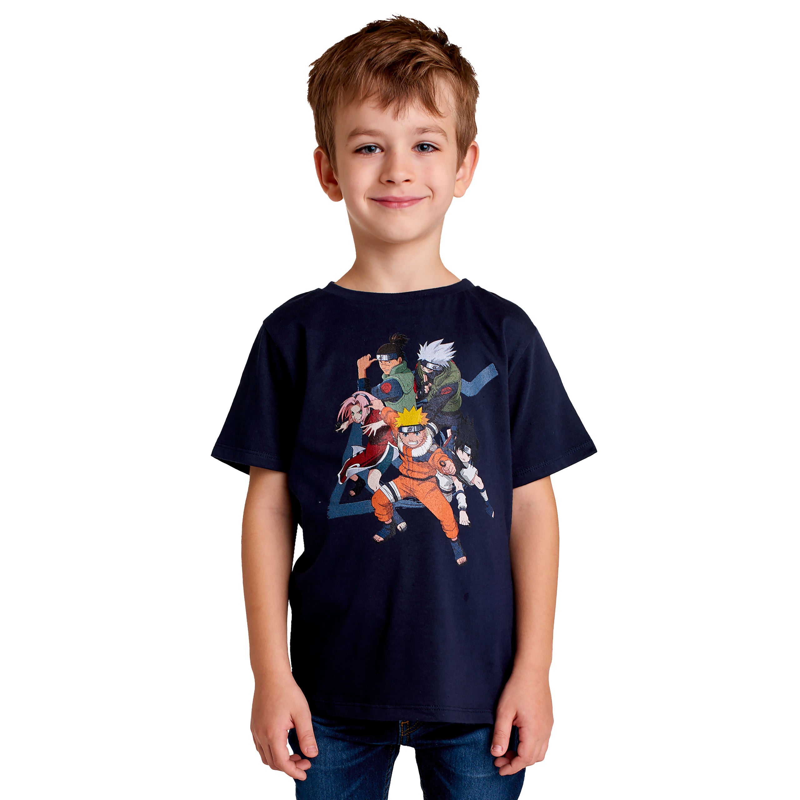 Productafbeelding Naruto - Konoha Team Kinder T-shirt blauw