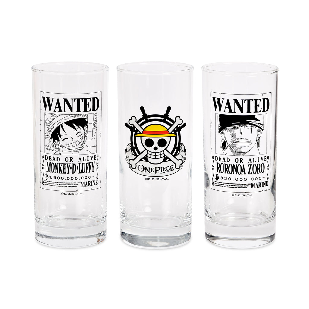 Image produit One Piece - Wanted Luffy et Zoro Set de Verres