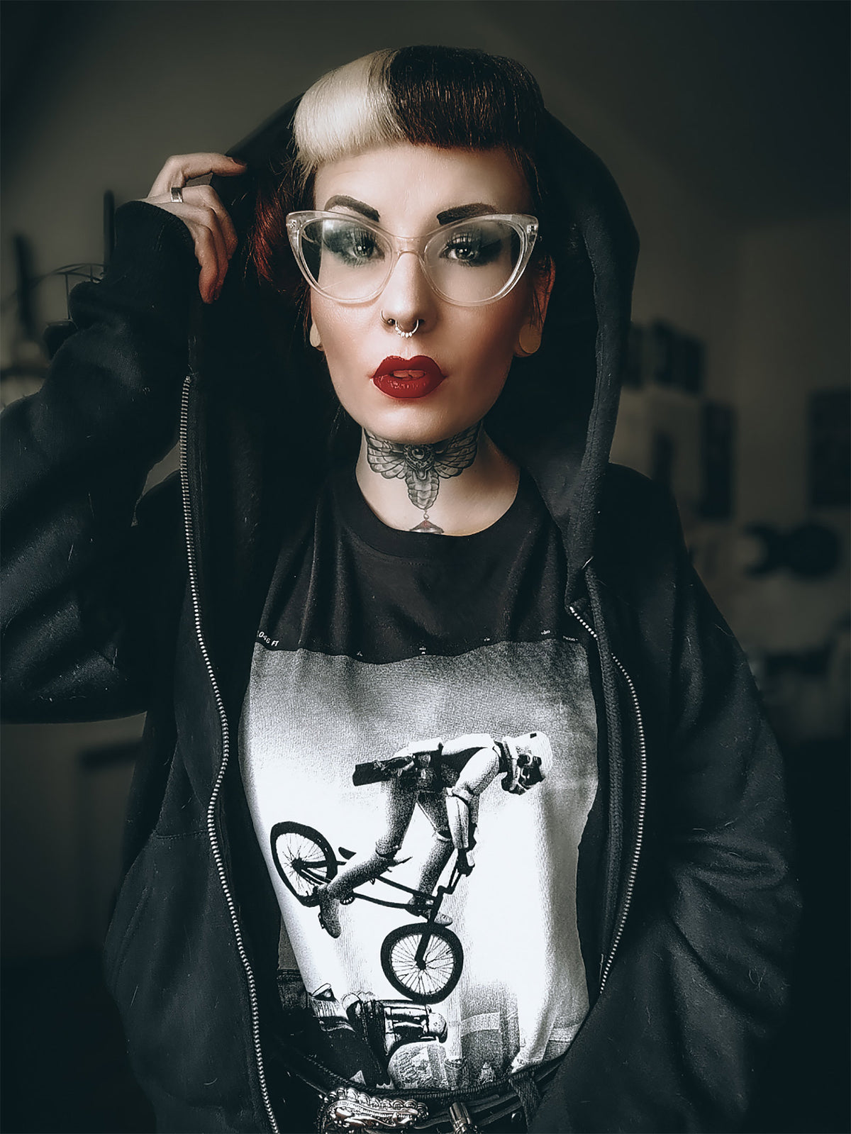 Image produit T-shirt BMX Trooper pour les fans de Star Wars noir