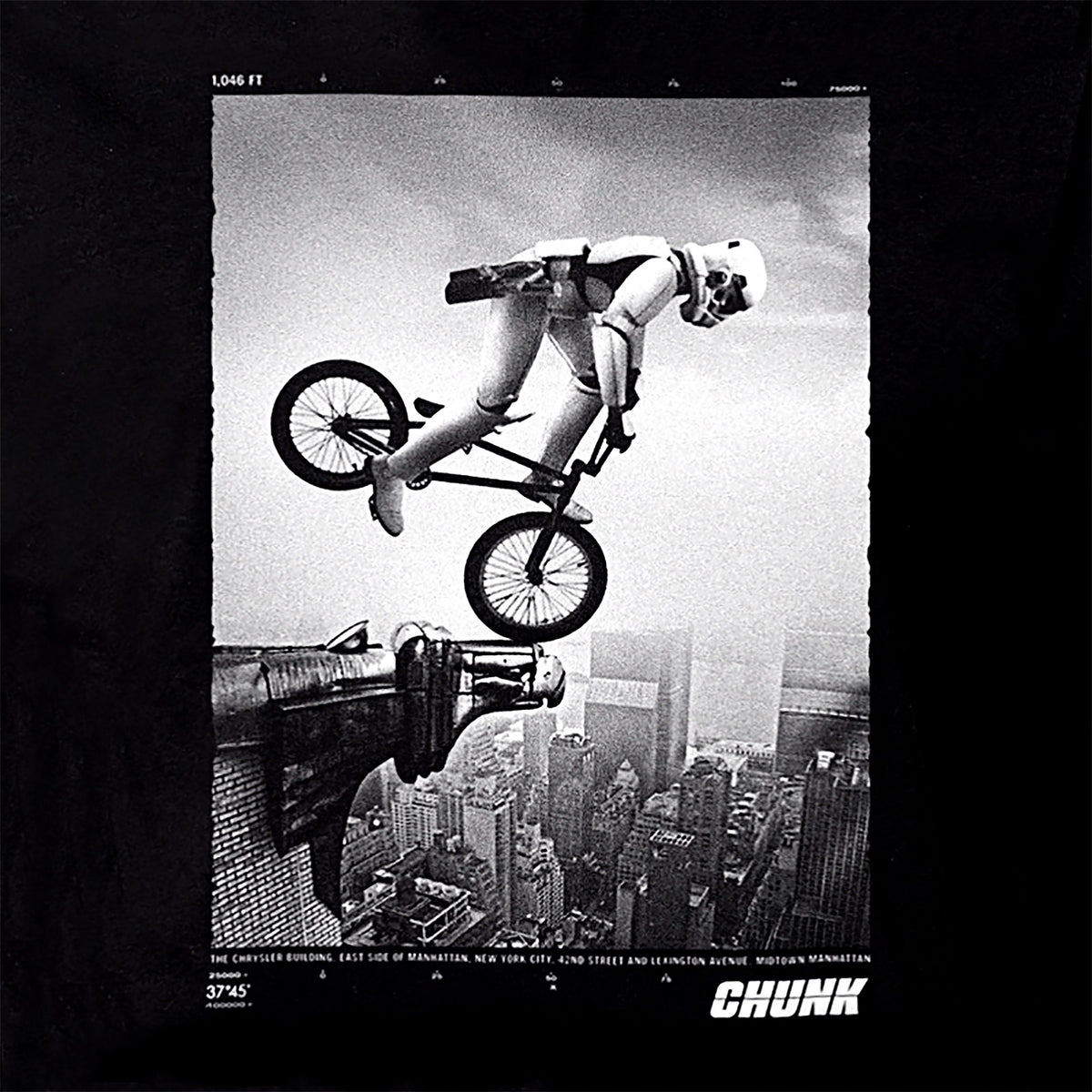 Image produit T-shirt BMX Trooper pour les fans de Star Wars noir