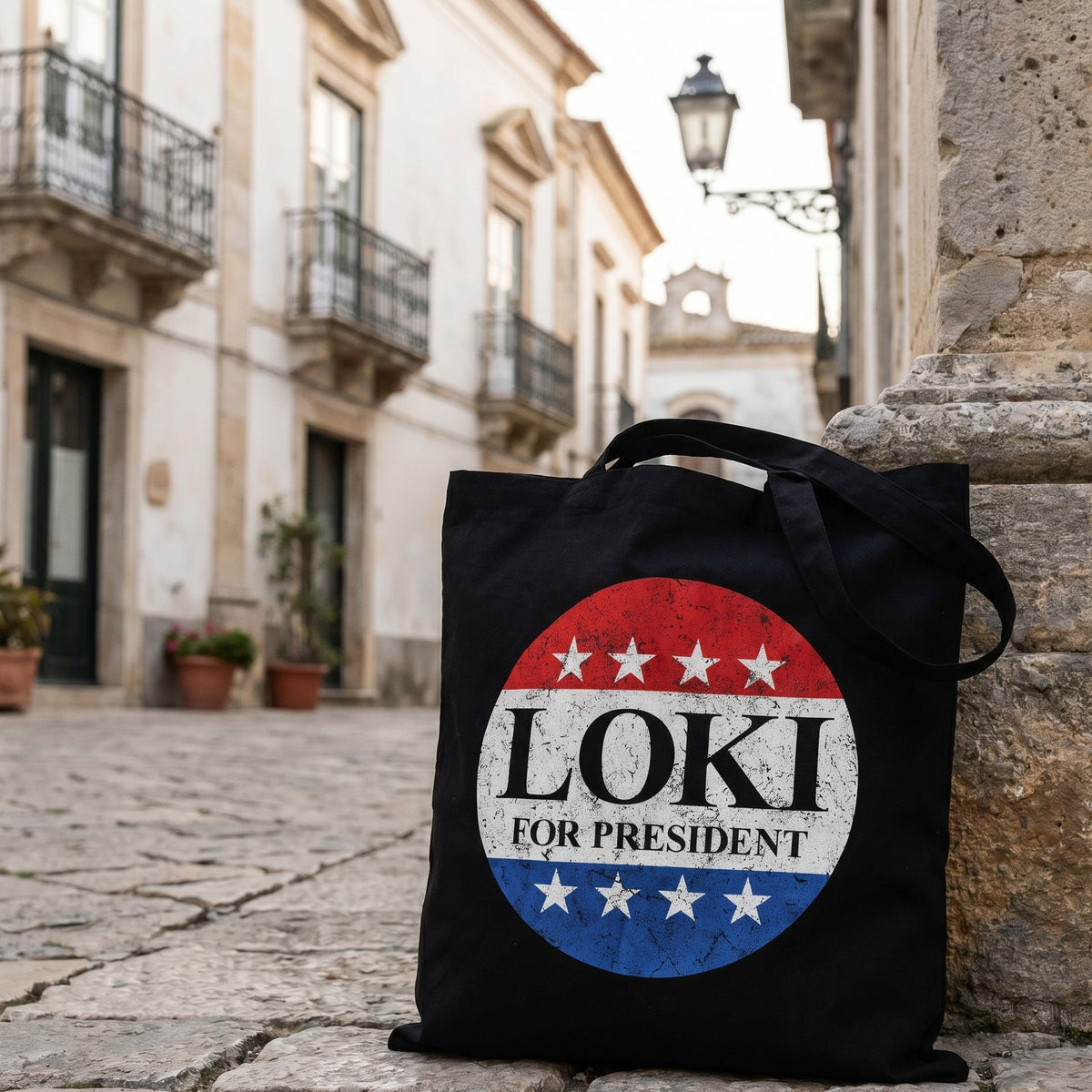 Productafbeelding Voor President Draagtas voor Loki Fans