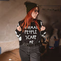 Image produit T-shirt Normal People Scare Me pour les fans d'American Horror Story noir