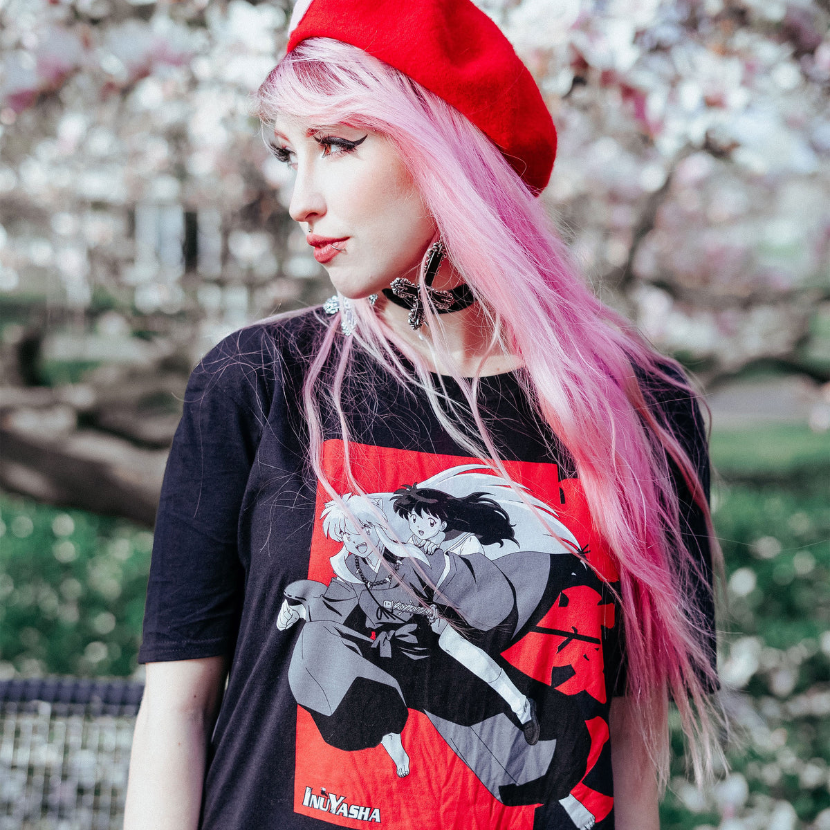 Produktbild Inu Yasha - Inu Yasha & Kagome T-Shirt schwarz