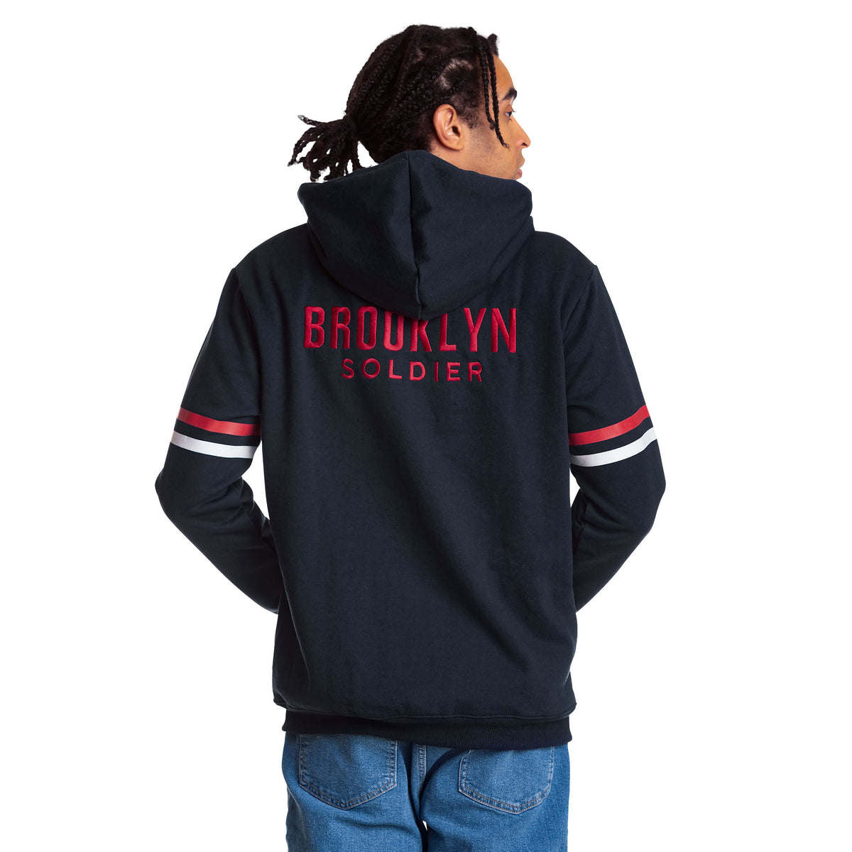 Productafbeelding Captain America - Brooklyn Soldier Hoodie blauw