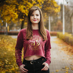 Productafbeelding Harry Potter - Gryffindor Crop Sweater Dames