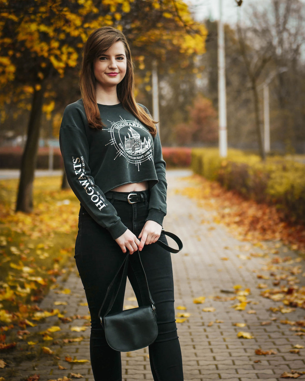Image produit Harry Potter - Pull court Hogwarts pour femmes