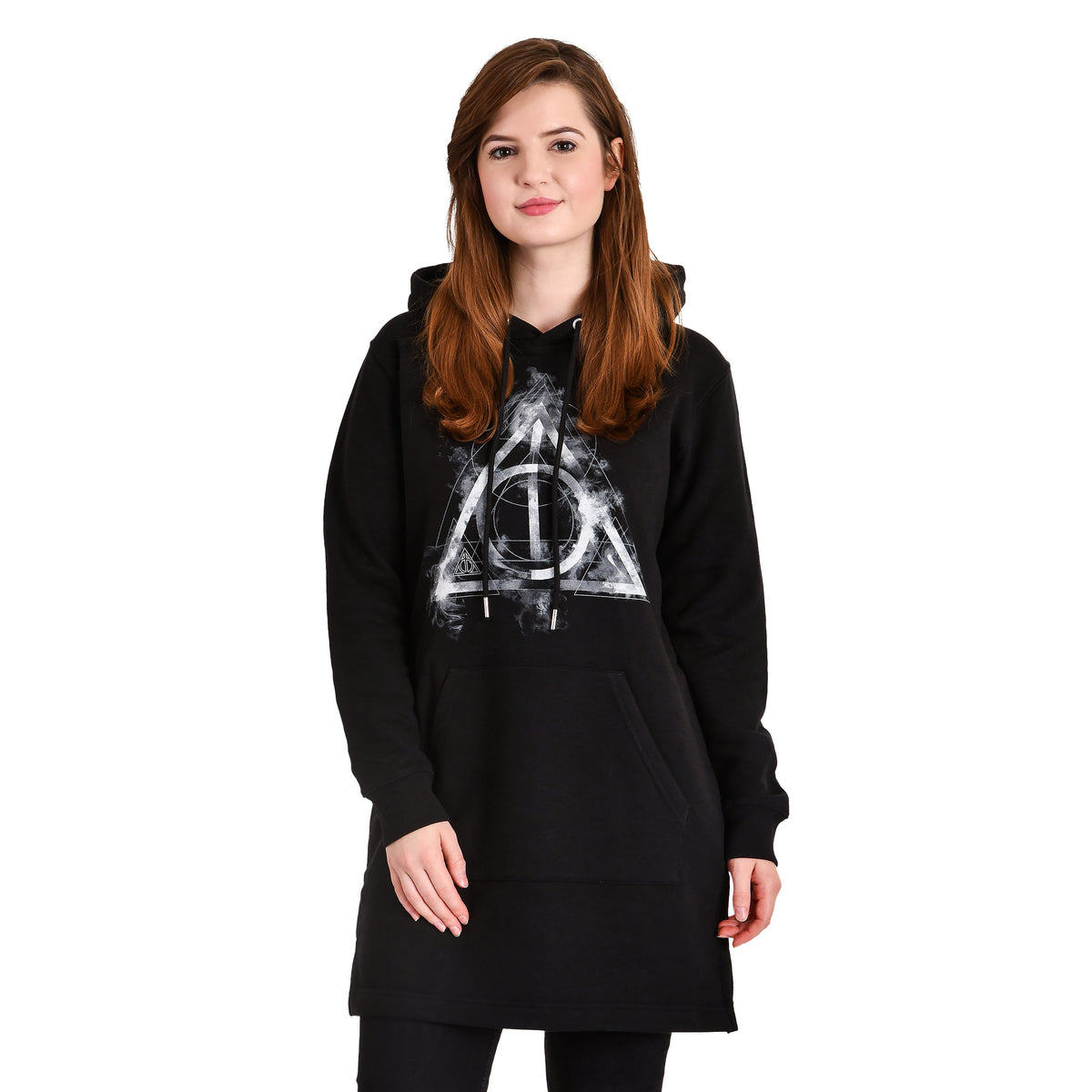 Image produit Harry Potter - Robe à capuche Smoky Hallows noire