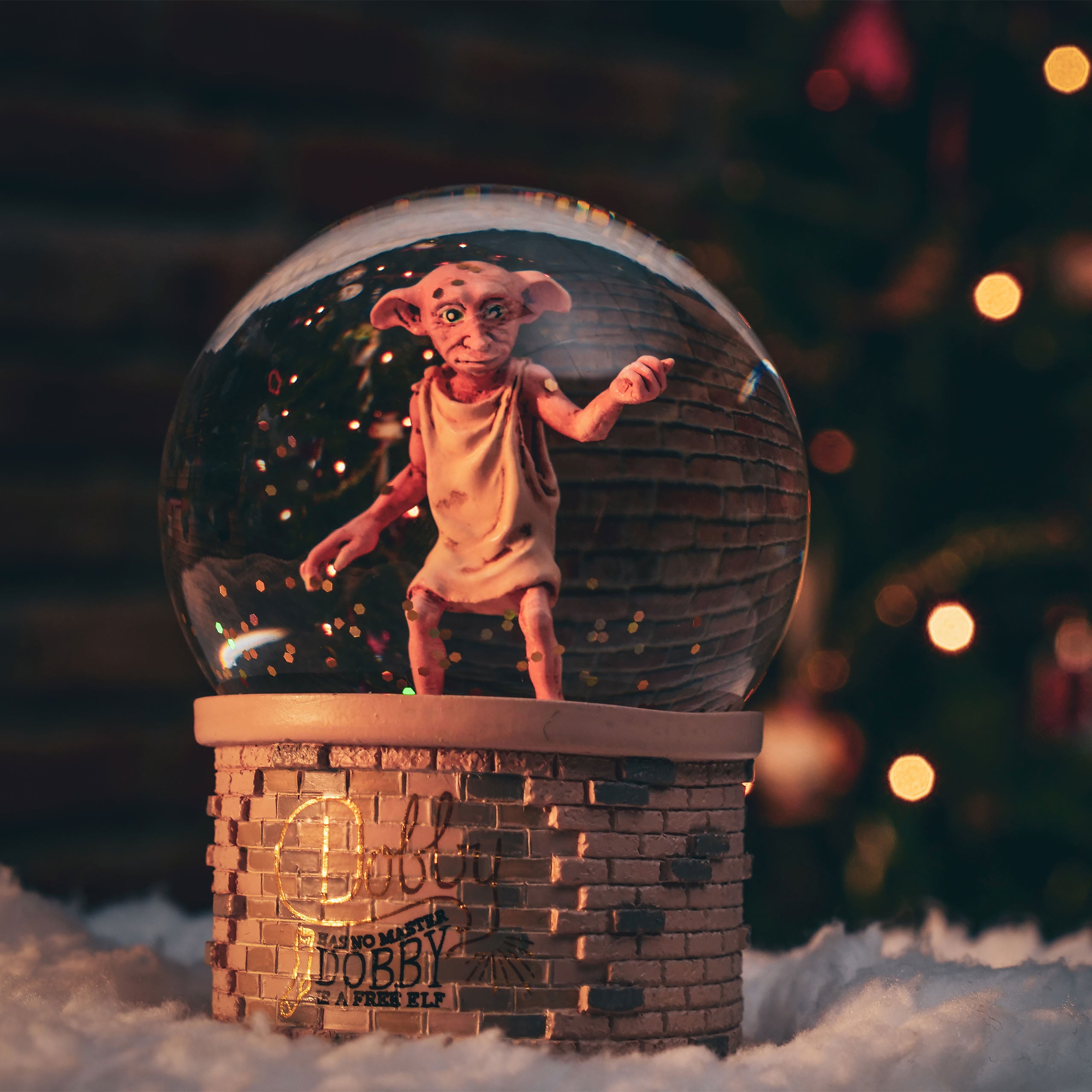 Productafbeelding Harry Potter - Dobby Sneeuwbol met Glitter