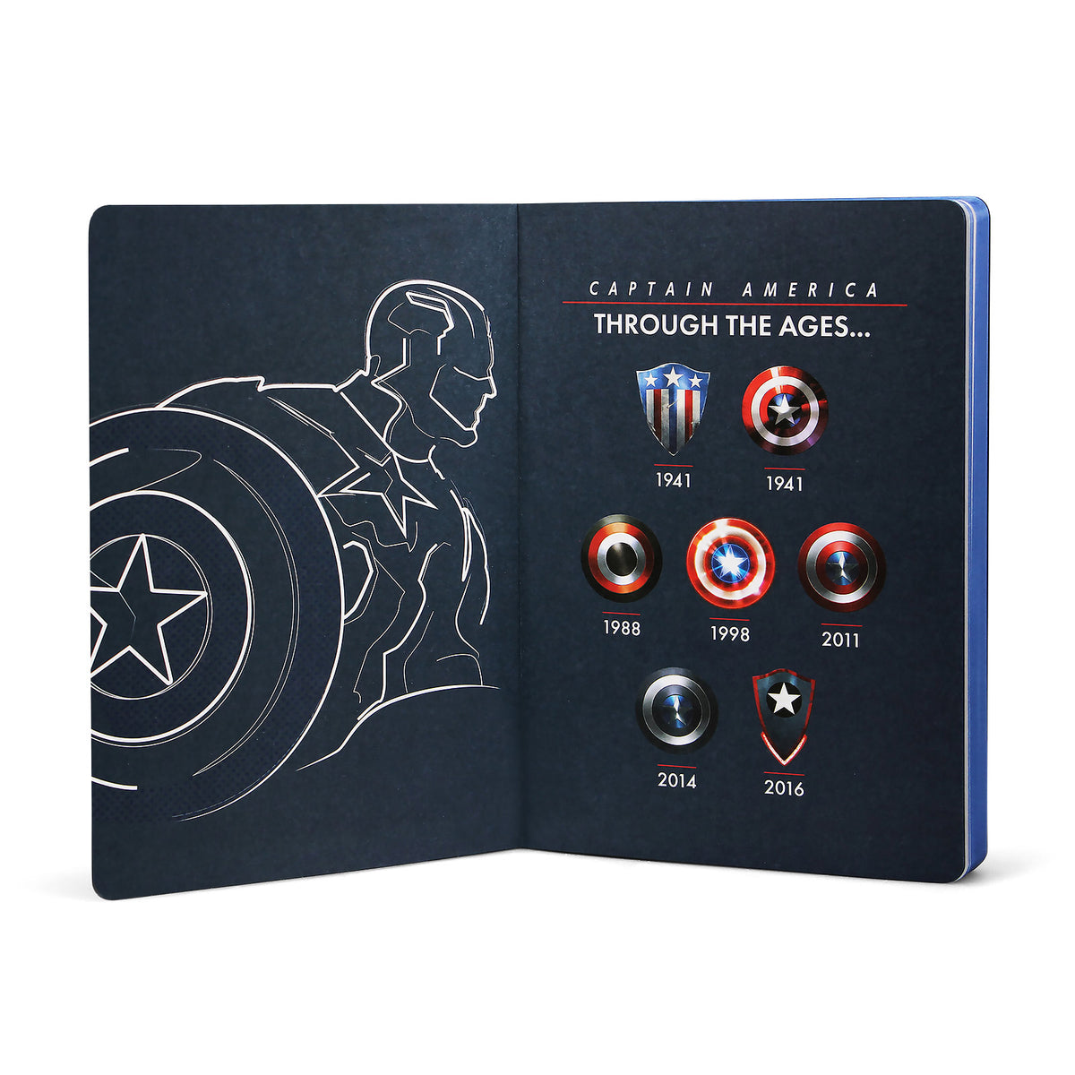 Produktbild Captain America - Shield Logo Notizbuch A5