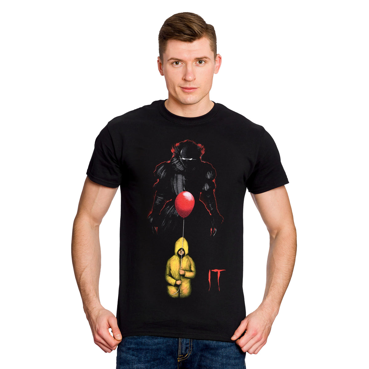 Image produit Stephen King's IT - T-shirt Pennywise Shadow noir