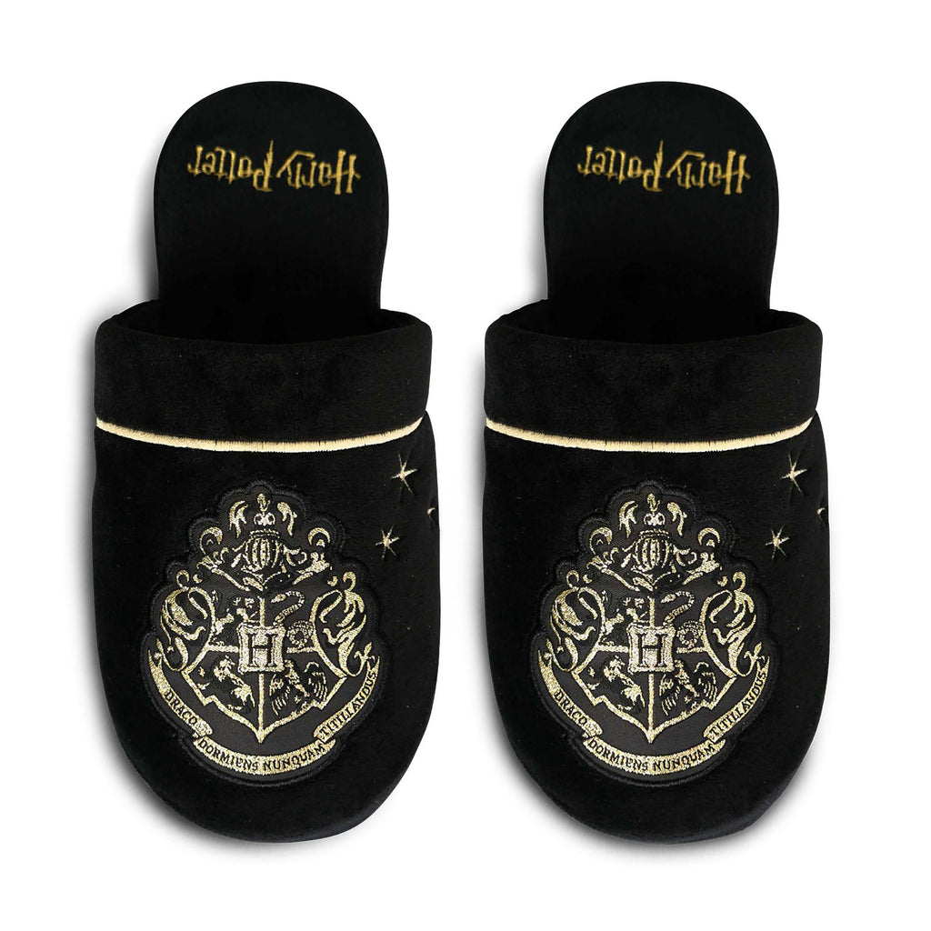 Image produit Harry Potter - Chaussons en peluche avec blason de Poudlard
